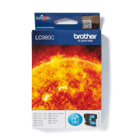 ORIGINAL Brother Cartuccia d'inchiostro ciano LC980C LC-980 ~260 Seiten