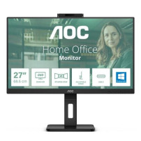 MONITOR AOC LED 27" Wide Q27P3QW IPS 2560x1440 4ms 350cd/mq 20.000.000:1 2x5W MM WEBCAM PIVOT Reg.H 2HDMI DP