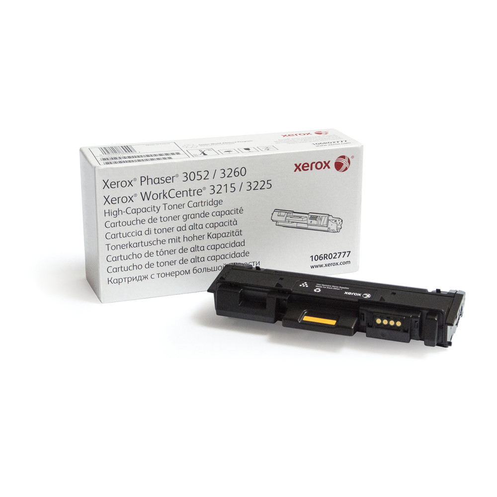 ORIGINAL Xerox toner nero 106R02777 WorkCentre 3215 ~3000 Seiten alta capacitÃ