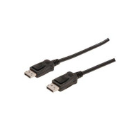CAVO DIGITUS DISPLAYPORT 1.2 TO DP, M/M, 2MT, 4K, NERO, AK340100020S