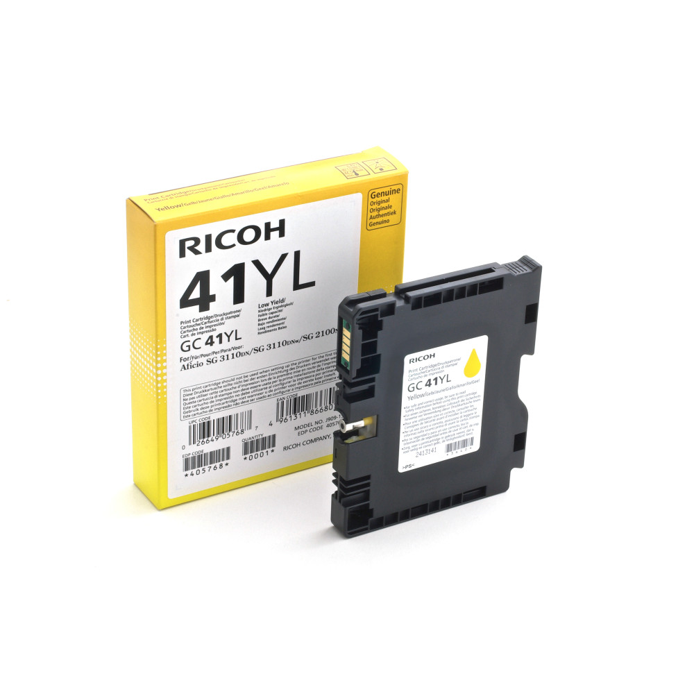 RICOH RHGC41LY 405768 INK GEL G --