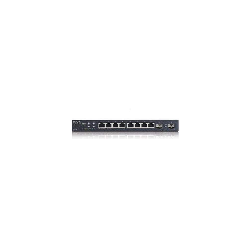 XMG1915-10E - NebulaFlex Switch Web Managed 8 porte 2.5 MGigabit + 2 porte 10GbE SFP+ - Supporto IPv6, VLAN - senza ventole