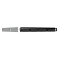 NAS RACK 1U QNAP TS-464U-RP-8G x4HDD 2.5"/3.5" NOHDD RAM 8GB 2x 2.5GBE 2x USB3.2 1x HDMI Intel Cel N5105/N5095 QuadCore 2x 250W