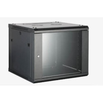 RACK HIKVISION 6U, 600*450*368mm; Load bearing: 40kg; (Fan and shelf need to order separately) ASSEMBLATO - DS-XS6406-S/B Fully