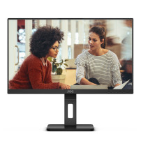 MONITOR AOC LED 23.8" Wide 24E3QAF IPS 1920x1080 4ms 300cd/mq 1.000:1 2x2W MM Reg. in H PIVOT VGA HDMI DP