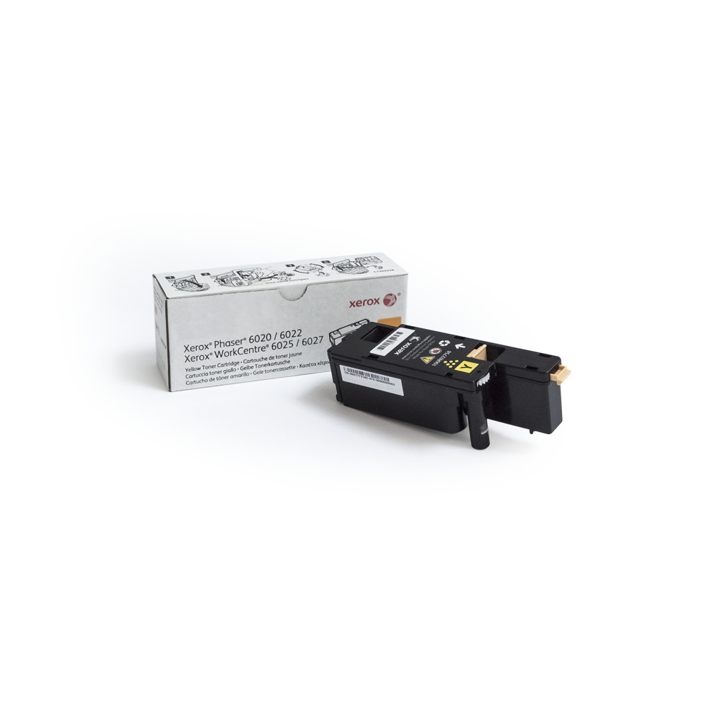 ORIGINAL Xerox toner giallo 106R02758 WorkCentre 6027 ~1000 Seiten standard