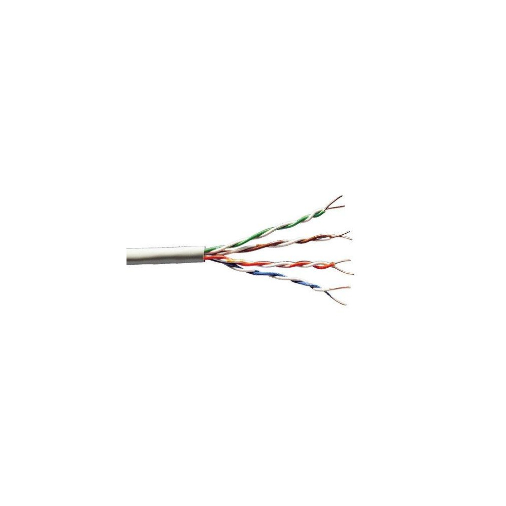 CAVO RETE SOLIDO DIGITUS NON SCHERMATO UTP CAT. 5E IN RAME MATASSA MT. 305 CLASSE CPR: Eca