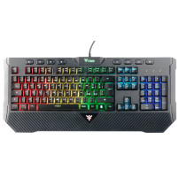 TASTIERA ITEK GAMING "Q11" MEMBRANA, RGB, MULTIMEDIALE, USB - ITKGMMQ11