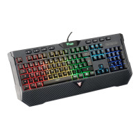 TASTIERA ITEK GAMING "Q11" MEMBRANA, RGB, MULTIMEDIALE, USB - ITKGMMQ11