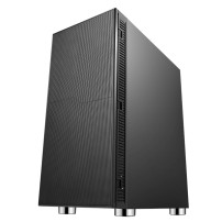 CASE ITEK M.TOWER "SYLENT 05 EVO", 2*USB3, 3*12cm fan, rivest. Fonoas. - No Alim. BK - ITGCSY05E