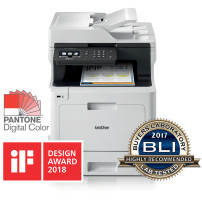 MULTIFUNZIONE BROTHER LASER COLORI MFC-L8690CDW A4 31PPM 512MB 250FF FAX DADF Single Pass DUPLEX LAN USB2.0 WiFi LCD 9.3cm