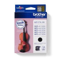 ORIGINAL Brother Cartuccia d'inchiostro nero LC127XLBK LC-127XL ~1200 Seiten