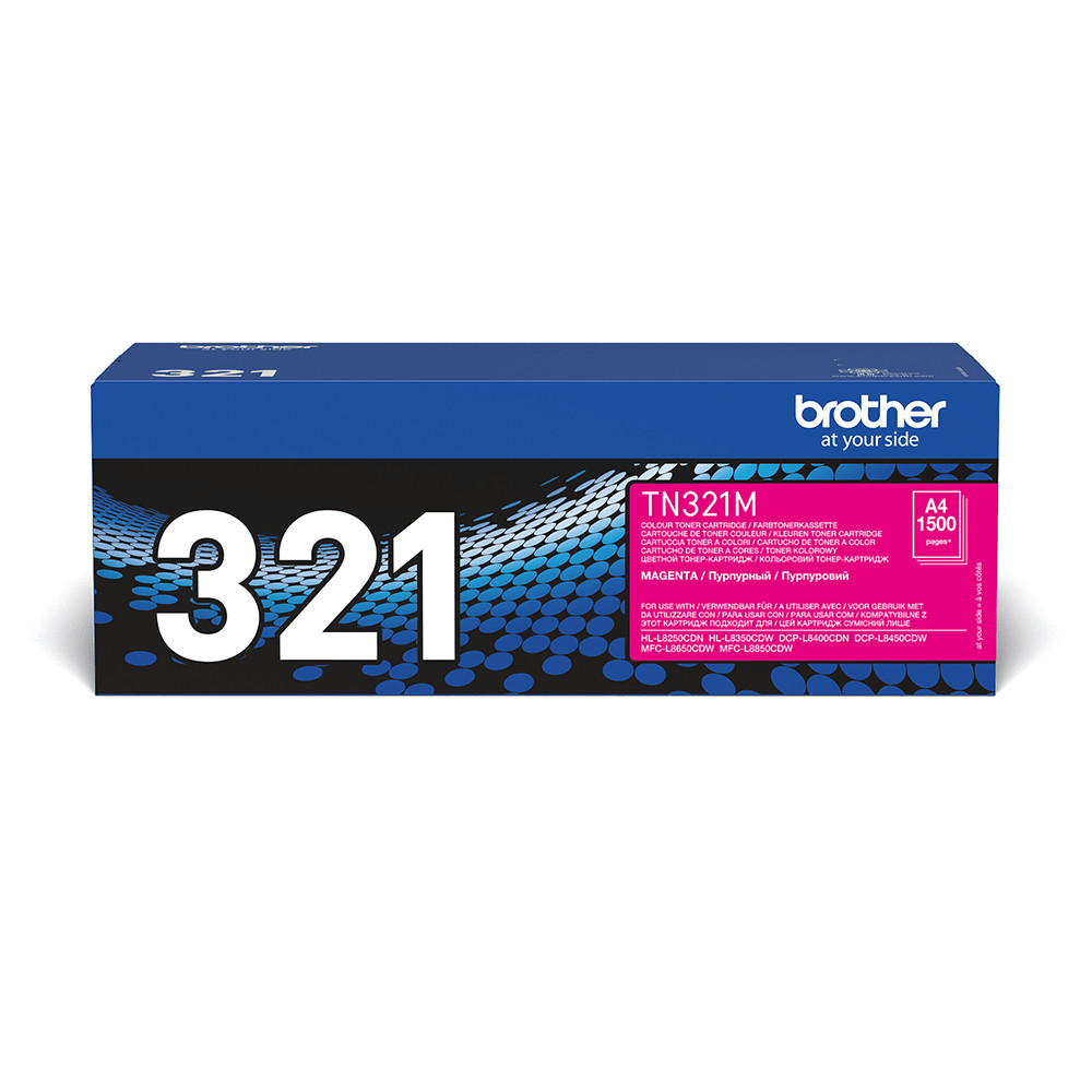 TONER BROTHER TN-321M Magenta 1500PP x HL-L8250CDN DCP-L8400CDN MFC-L8650CDW HL-L8350CDW DCP-L8450CDW MFC-L8850CDW