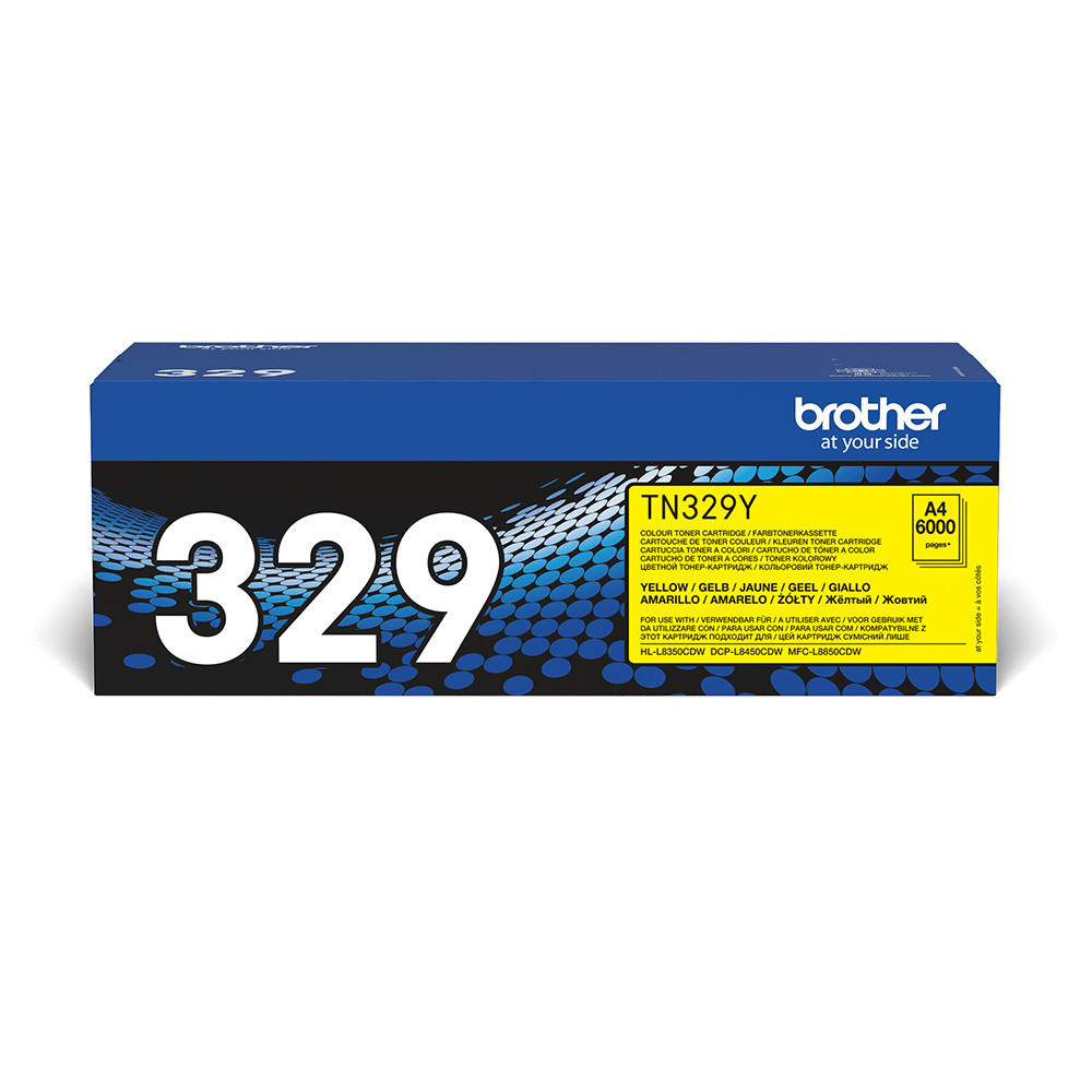 TONER BROTHER TN329Y Giallo 6000PP x DCP-L8450 HL-L8350 MFC-8850