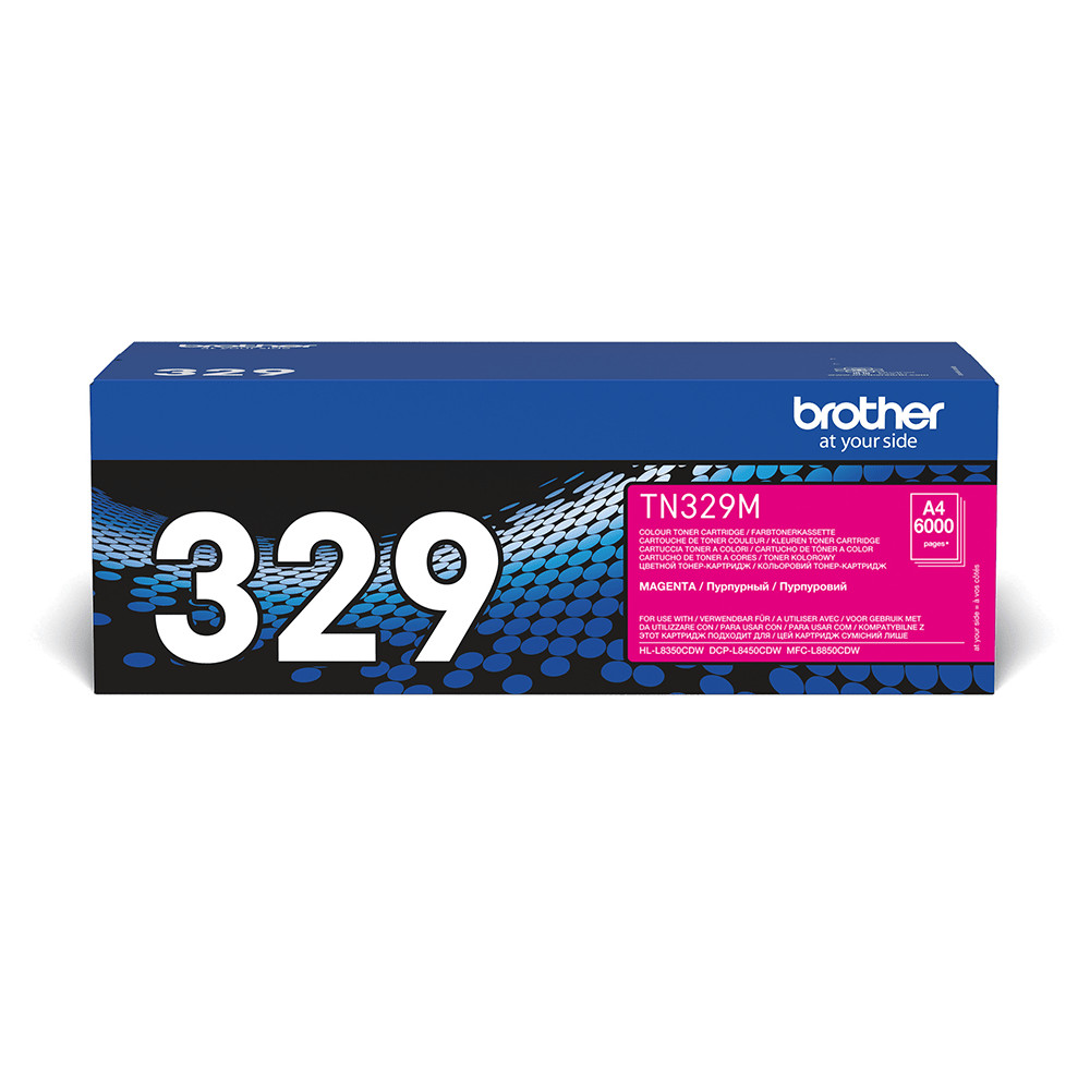 TONER BROTHER TN329M Magenta 6000PP x DCP-L8450 HL-L8350 MFC-8850