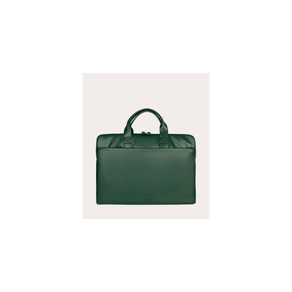 BORSA X NB TUCANO ISOTTA SUPERSLIM 15,6", VERDE, IN MORBIDO PU EFFETTO PELLE - BSISO1516-V