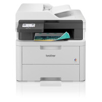 MULTIFUNZIONE BROTHER LASER COLORI MFC-L3740CDWE A4 18PPM 512MB 250FF FAX ADF DUPLEX LAN WiFi USB2.0 LCD 8.8m