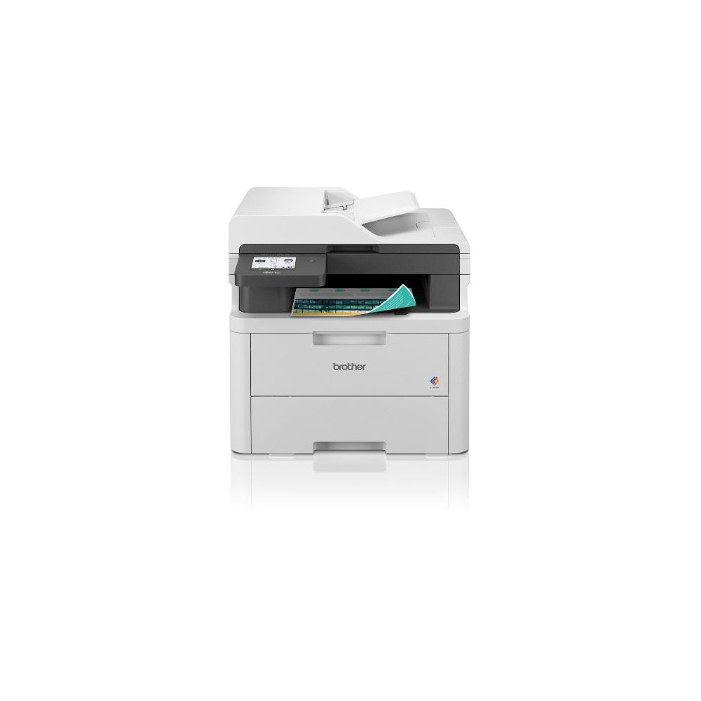 MULTIFUNZIONE BROTHER LASER COLORI MFC-L3740CDWE A4 18PPM 512MB 250FF FAX ADF DUPLEX LAN WiFi USB2.0 LCD 8.8m