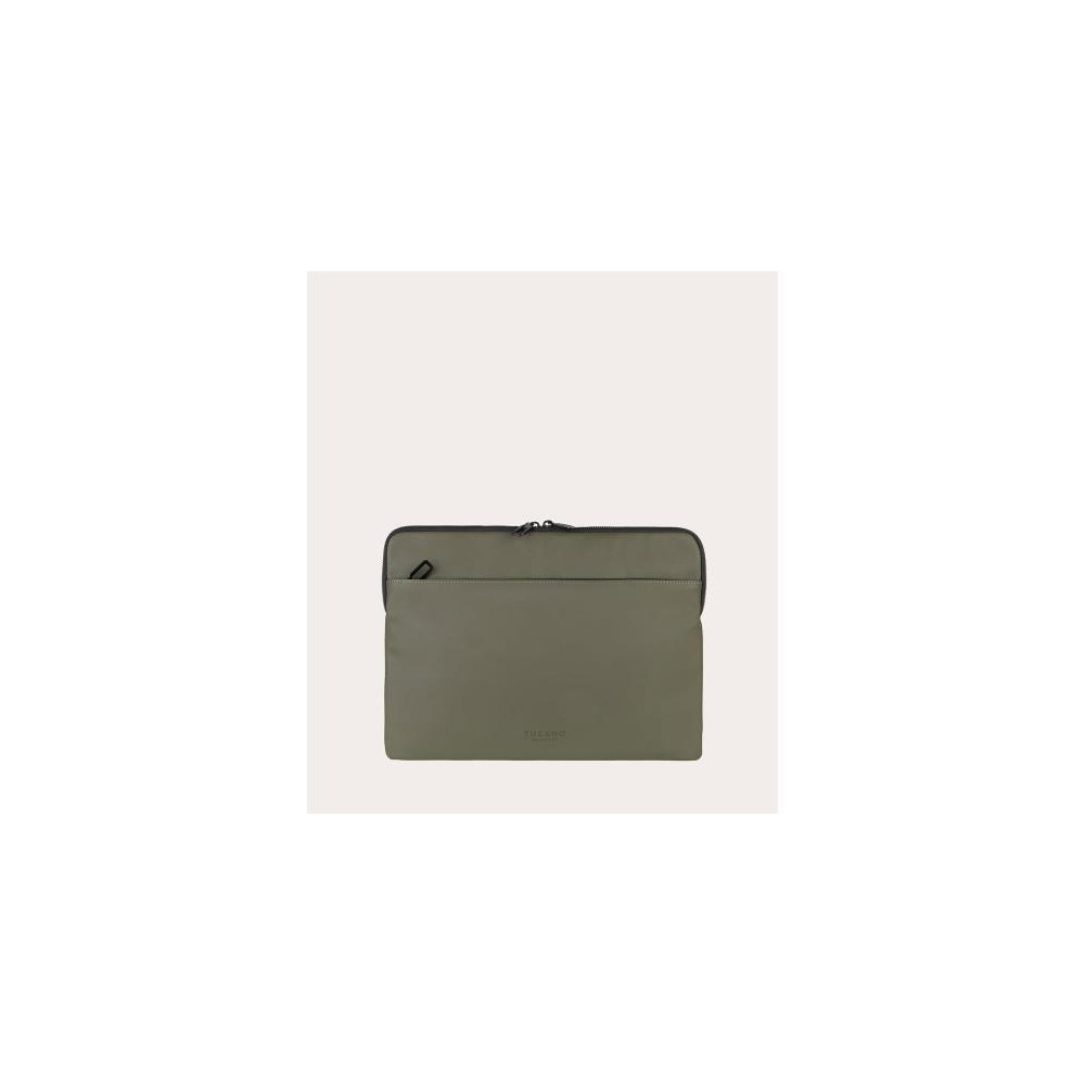 CUSTODIA TUCANO GOMMO SLEEVE 13"/14", VERDE MILITARE, PER Laptop fino a 14" e Macbook Air 15" - BFGOM1314-VM