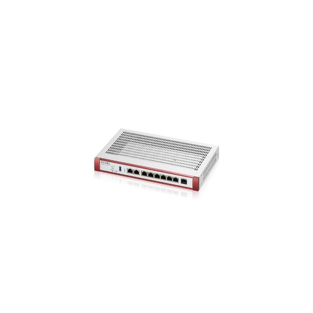 FIREWALL ZYXEL USGFlex Security Gateway 200H VPN:100IPSec/L2TP, 50SSL WAN, 6xLAN + 2x2.5Gbe Fanless +1Y Sec Pack, fino a 50utent