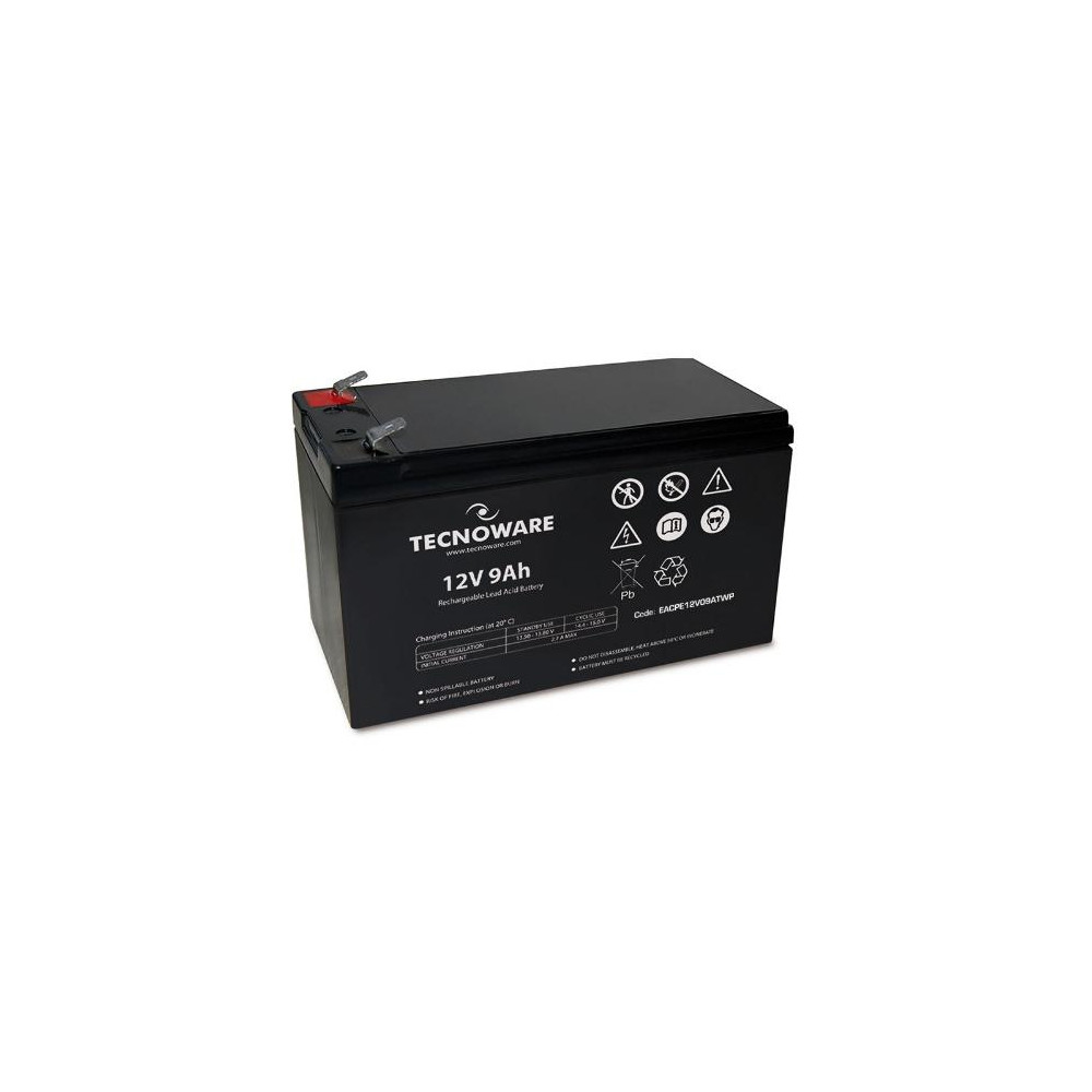 BATTERIA TECNOWARE 12V 9.0Ah FASTON 6,3MM EACPE12V09ATWP