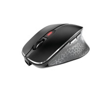 Mouse Cherry MW 8C ERGO - (JW-8600)- ergonomisch - optisch - 6 Tasten - kabellos - 2.4 GHz, Bluetooth 4.0 - kabelloser Empfänger