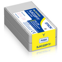 ORIGINAL Epson Cartuccia d'inchiostro giallo C33S020604 SJIC22P-Y 32,5ml