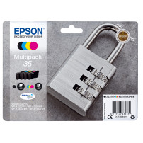 ORIGINAL Epson Multipack nero / ciano / magenta / giallo C13T35864010 35 ~2850 Seiten
