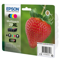 ORIGINAL Epson Multipack nero / ciano / magenta / giallo C13T29964012 29 XL ~1820 Seiten 4 cartucce: T2991 + T2992 + T2993 + T29