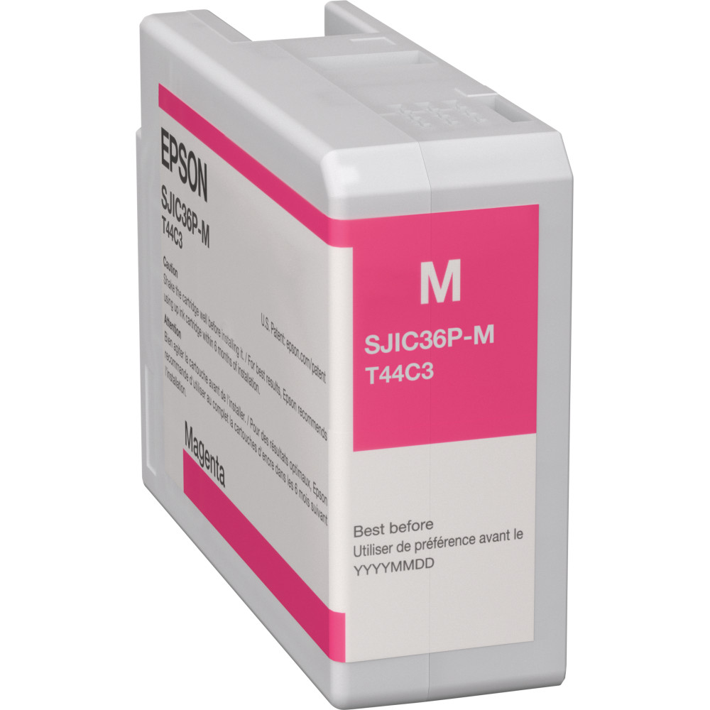 ORIGINAL Epson Cartuccia d'inchiostro magenta C13T44C340 SJIC36P-M 80ml