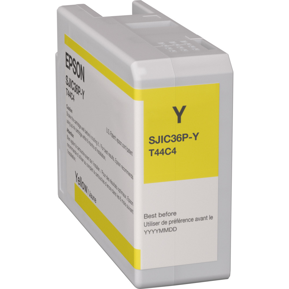 ORIGINAL Epson Cartuccia d'inchiostro giallo C13T44C440 SJIC36P-Y 80ml