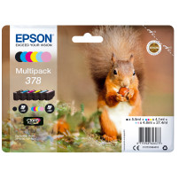 ORIGINAL Epson Multipack nero / ciano / magenta / giallo / ciano (chiaro) / magenta (chiaro) C13T37884010 378 ~2040 Seiten