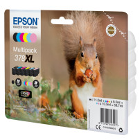ORIGINAL Epson Multipack nero / ciano / magenta / giallo / ciano (chiaro) / magenta (chiaro) C13T37984010 378XL ~4650 Seiten
