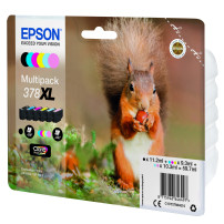 ORIGINAL Epson Multipack nero / ciano / magenta / giallo / ciano (chiaro) / magenta (chiaro) C13T37984010 378XL ~4650 Seiten