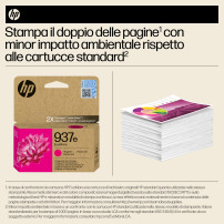 ORIGINAL HP Cartuccia d'inchiostro magenta 4S6W7NE 937e ~1650 Seiten