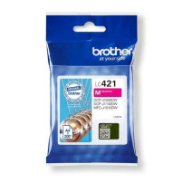 ORIGINAL Brother Cartuccia d'inchiostro magenta LC421M LC-421M ~200 Seiten