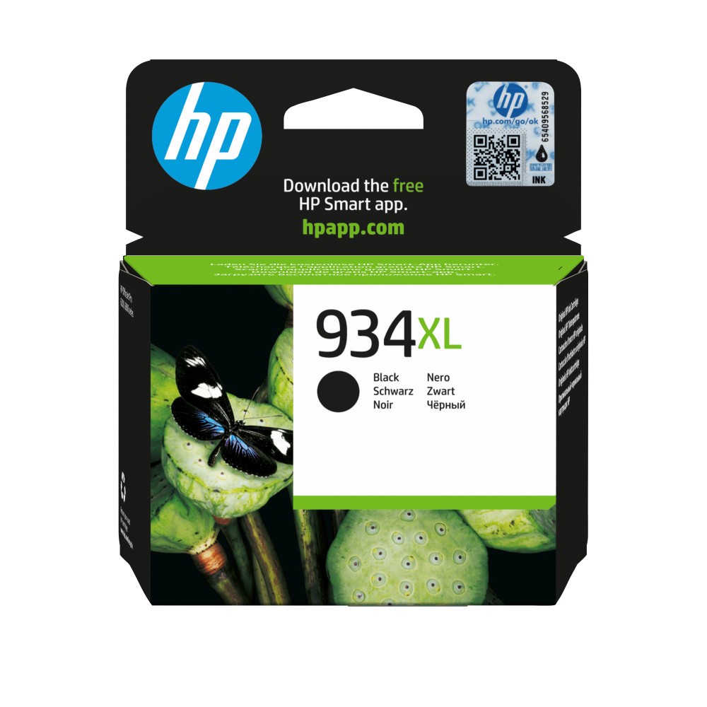 ORIGINAL HP Cartuccia d'inchiostro nero C2P23AE 934 XL ~1000 Seiten