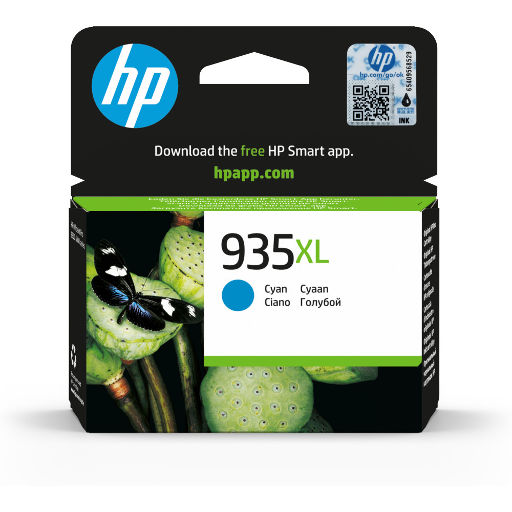 ORIGINAL HP Cartuccia d'inchiostro ciano C2P24AE 935 XL ~825 Seiten