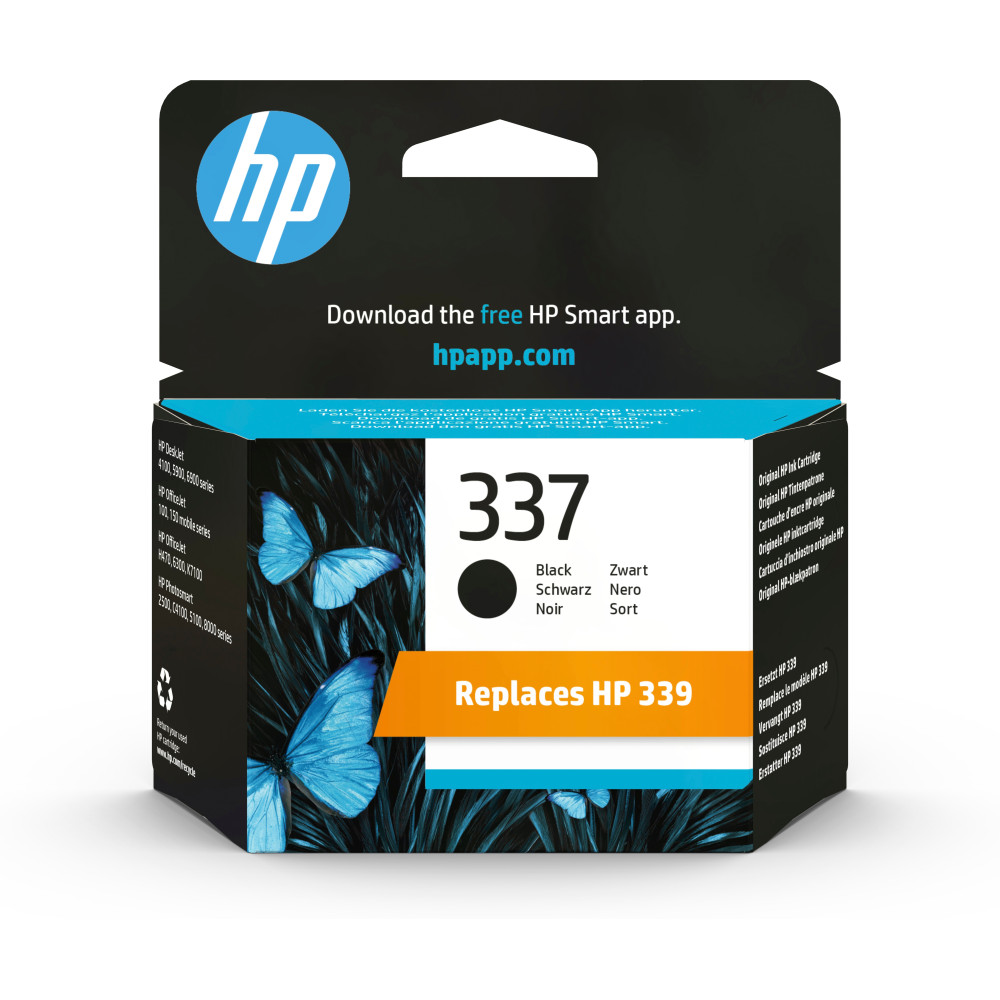 ORIGINAL HP Cartuccia d'inchiostro nero C9364EE 337 ~420 Seiten 11ml