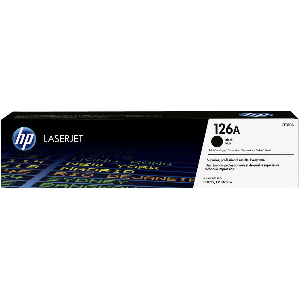 ORIGINAL HP toner nero CE310A 126A ~1200 Seiten