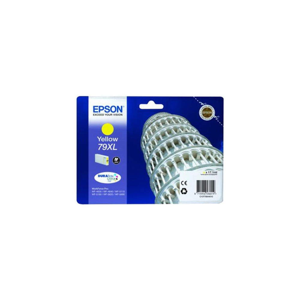 ORIGINAL Epson Cartuccia d'inchiostro giallo C13T79044010 79 XL ~2000 Seiten 17,1ml 79XL