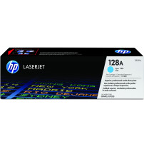 ORIGINAL HP toner ciano CE321A 128A ~1300 Seiten
