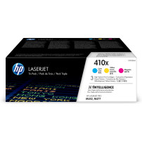 ORIGINAL HP Multipack ciano / magenta / giallo CF252XM 410X ~15000 Seiten