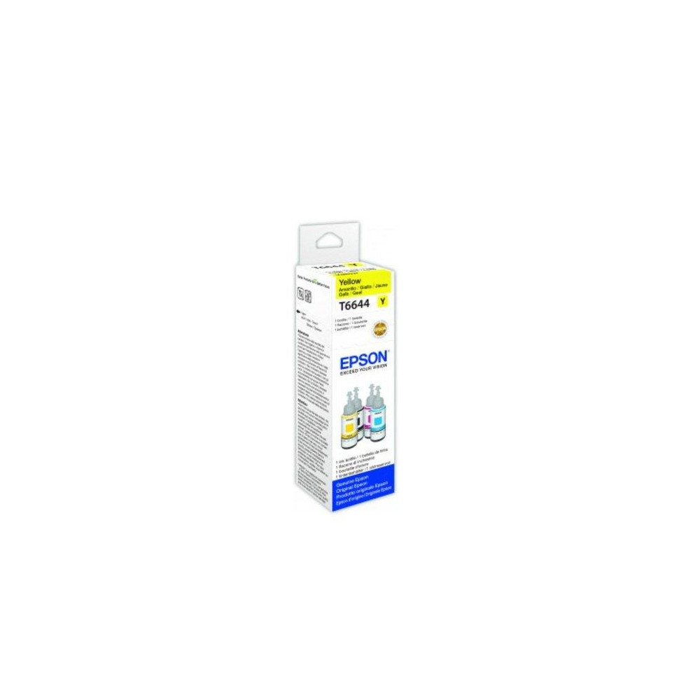 ORIGINAL Epson Cartuccia d'inchiostro giallo C13T664440 664 ~7500 Seiten 70ml