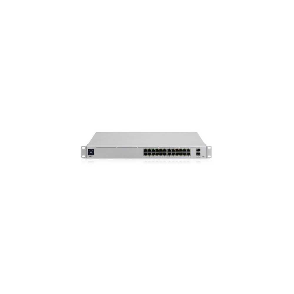 UBIQUITI SWITCH USW-PRO-24-POE-EU 24 PORTE LAN GIGABIT di cui 16 Porte PoE Budget 400W + 2 Porte 1/10G SFP+ L3