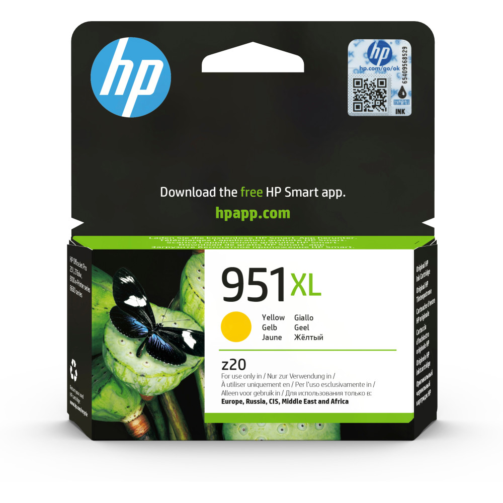 ORIGINAL HP Cartuccia d'inchiostro giallo CN048AE 951 XL ~1500 Seiten