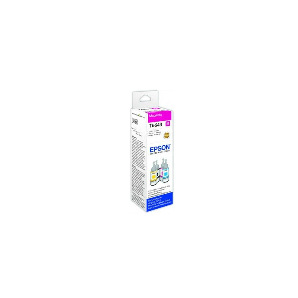ORIGINAL Epson Cartuccia d'inchiostro magenta C13T664340 664 ~7500 Seiten 70ml