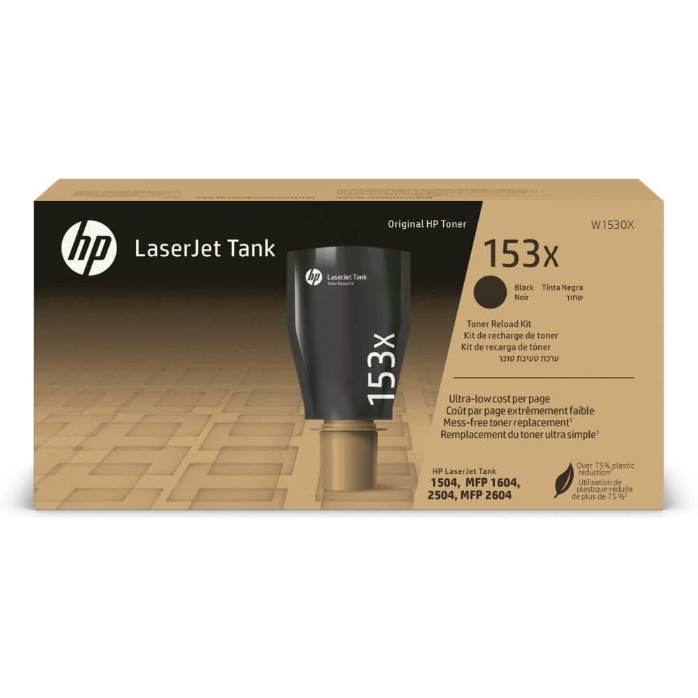 ORIGINAL HP toner nero W1530X 153X ~5000 Seiten Kit ricarica toner nero originale LaserJet Tank HP 153X