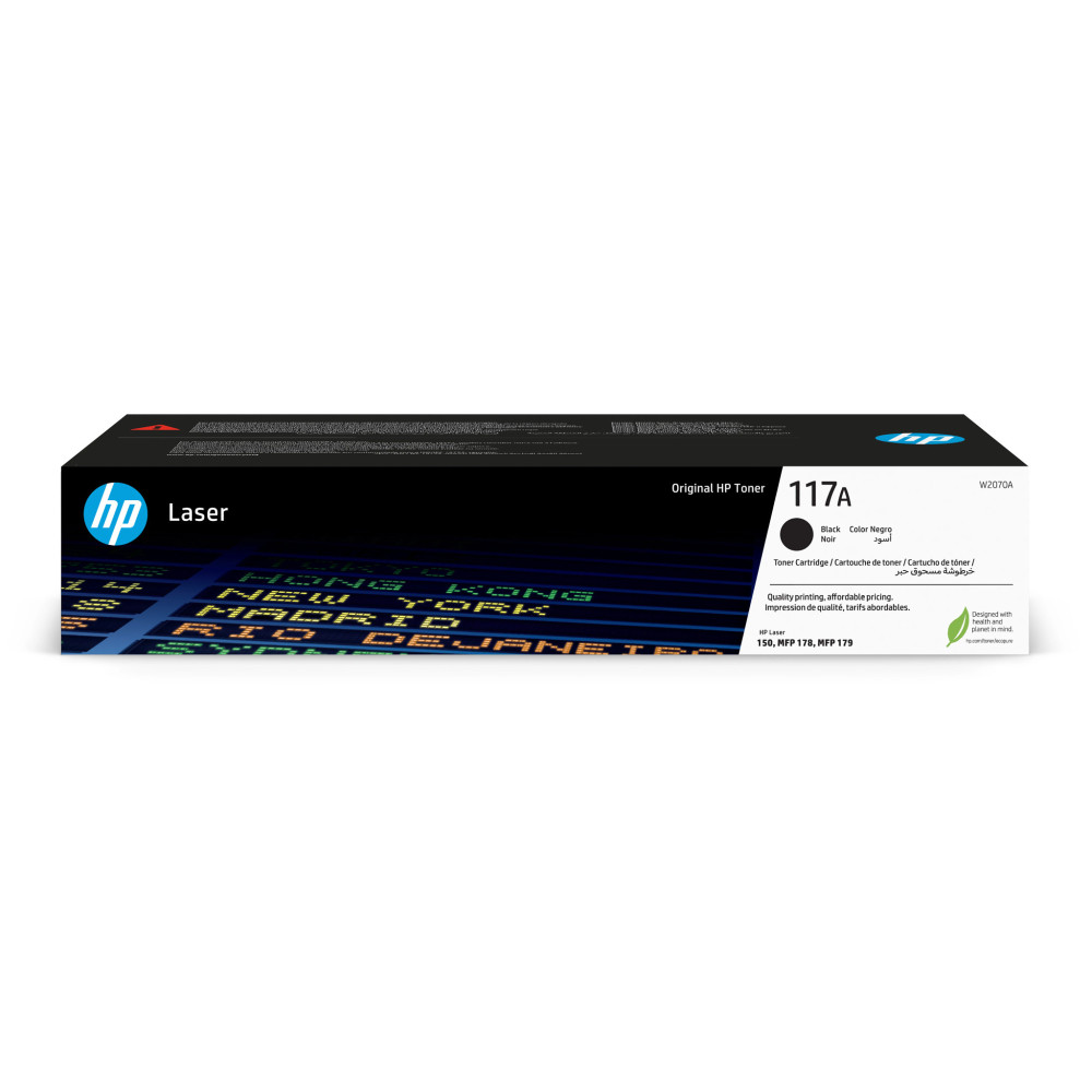 ORIGINAL HP toner nero W2070A 117A ~1000 Seiten
