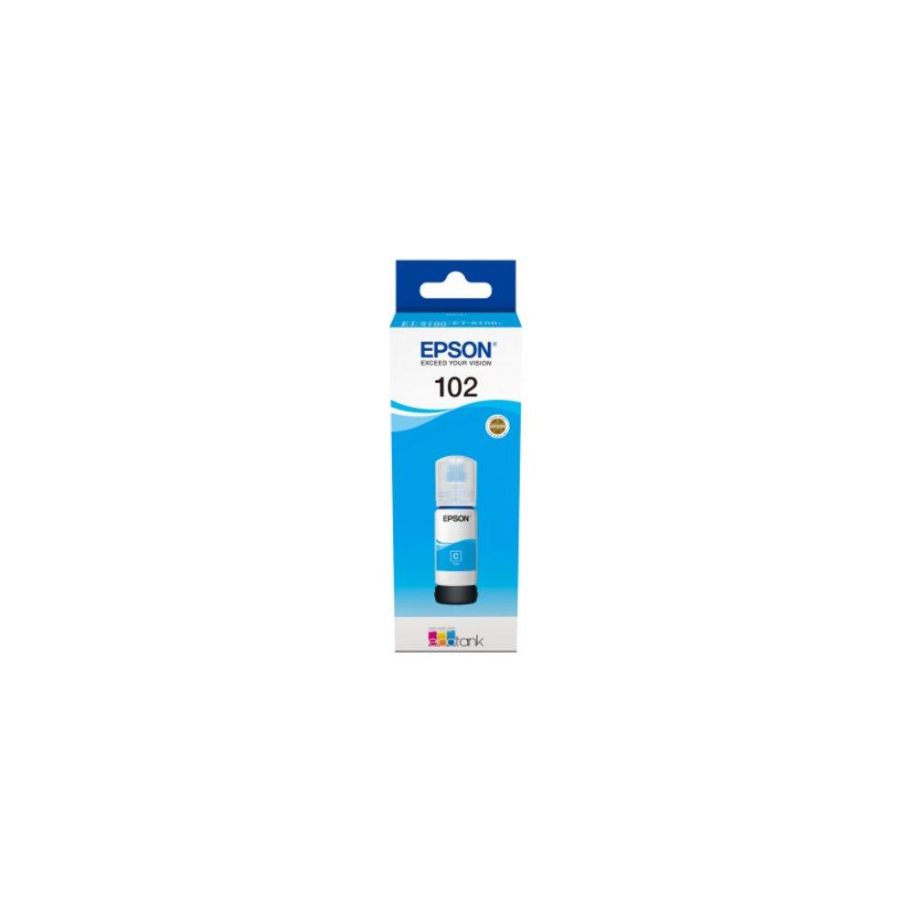 ORIGINAL Epson Cartuccia d'inchiostro ciano C13T03R240 102 ~6000 Seiten 70ml